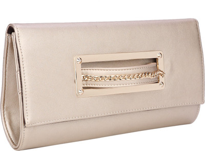 

Fur Jaden Party Gold Clutch