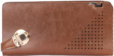 

ESHTYLE Casual Brown Clutch