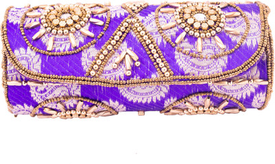 

Kleio Party Purple Clutch