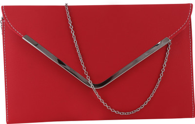 

Jewel Fuel Casual Red Clutch