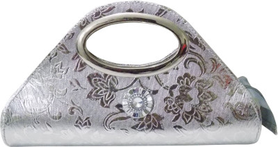 

Vonic Casual Silver Clutch