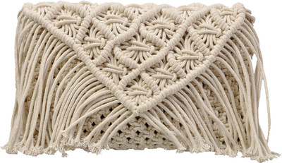 

Duchess Casual White Clutch