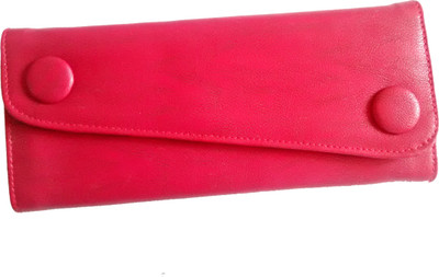 

Fiable Casual Pink Clutch