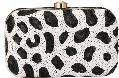 

PASHAN KALA Party White Clutch
