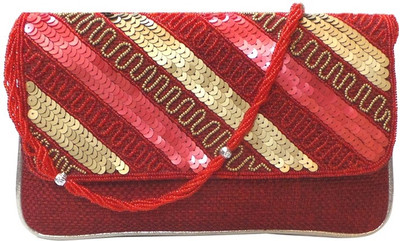 

Bhamini Party Red Clutch
