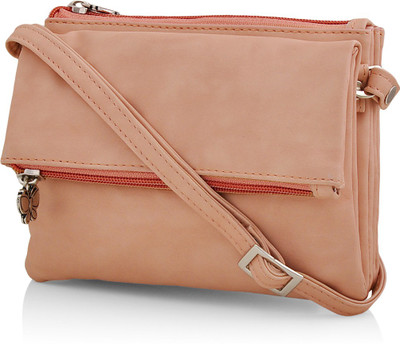 Butterflies Casual Pink Clutch