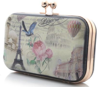 

Foolzy Party Green Clutch