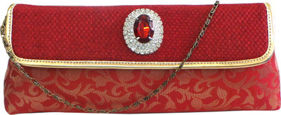 

Bhamini Party Maroon Clutch