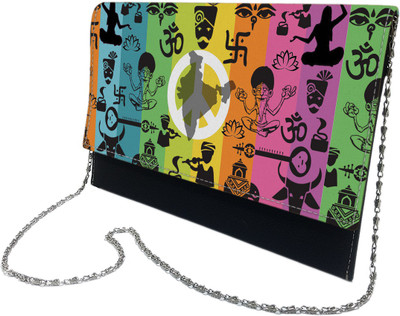 

The Backbencher Casual Multicolor Clutch