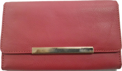 

Foggy Maroon Clutch