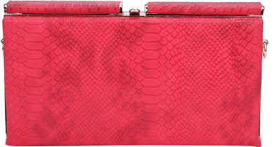 

Fur Jaden Casual Red Clutch
