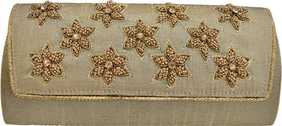 

Mahadev Exports Casual Gold Clutch