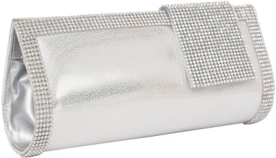 

Bagaholics Party Silver Clutch