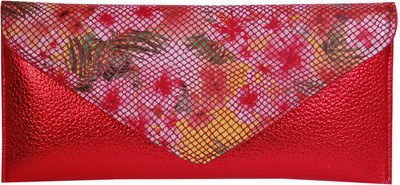 

Womaniya Casual Red Clutch