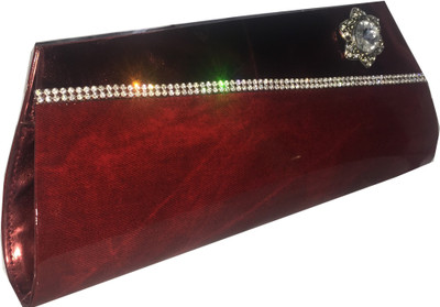 

Apnav Casual Maroon Clutch