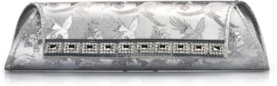 

Oleva Casual Silver Clutch
