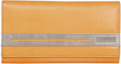 

ABEEZA Casual Yellow Clutch