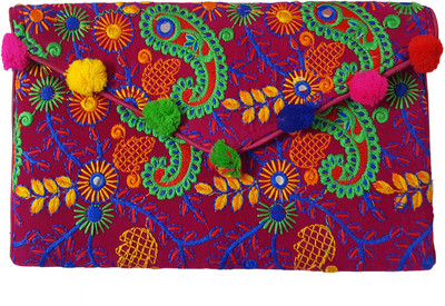 

Skhoza Casual Multicolor Clutch