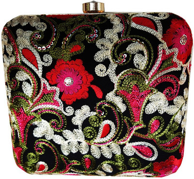 

The Indian Handicraft Store Party Multicolor Clutch