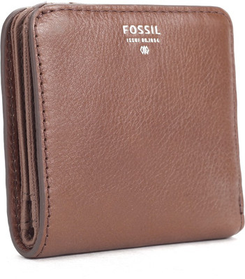 

Fossil Women Brown Genuine Leather Wallet(2 Card Slots)