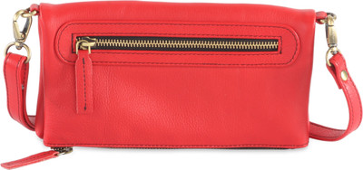 

Hidestitch Casual Red Clutch