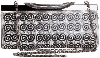 

Reedra Party Black Clutch