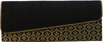 

Mela Casual Black Clutch
