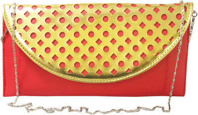 Lion Heart Party Red Clutch