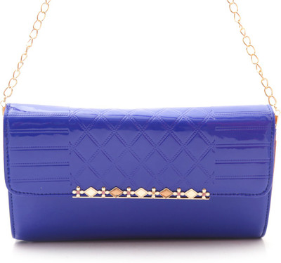 

Foolzy Party Blue Clutch