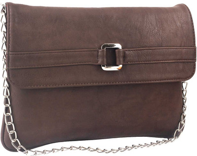 

Metro Casual Brown Clutch