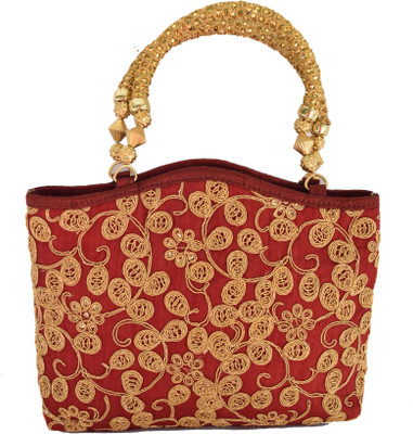 

Mahadev Exports Casual Maroon Clutch