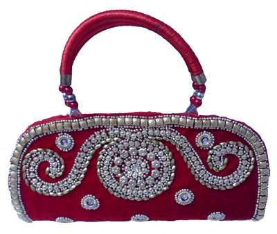 

Rapidcostore Casual Maroon Clutch