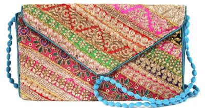 

Dyuthi Creations Casual Blue Clutch