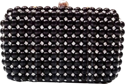 

The Indian Handicraft Store Party Black Clutch