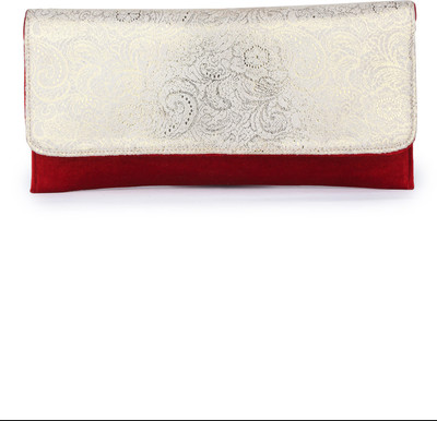 

Do Bhai Casual Red Clutch
