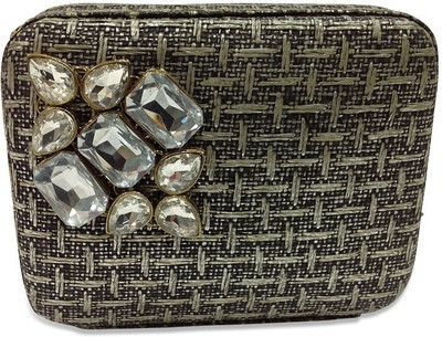 

Crunchy Fashion Casual, Party Grey Clutch