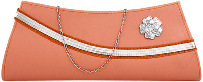 

Brazeal studio Party Orange Clutch