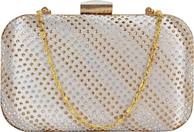 

PamperVille Party Gold Clutch