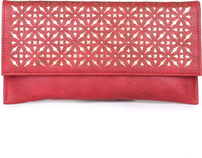 

Kleio Casual Maroon Clutch
