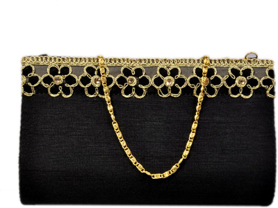 

Duchess Party Black Clutch