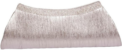 

Homeshopeez Casual Silver Clutch