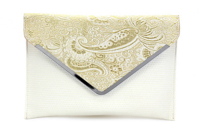 

Elligator Party Multicolor Clutch
