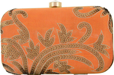 

Tooba Handicraft Party Multicolor Clutch