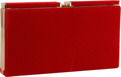 

Lino Perros Party Red Clutch