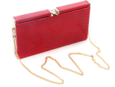 

Foolzy Formal Red Clutch