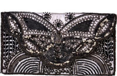 

Diwaah Casual White Clutch
