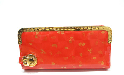 

Nemichand Jewels Casual Orange Clutch