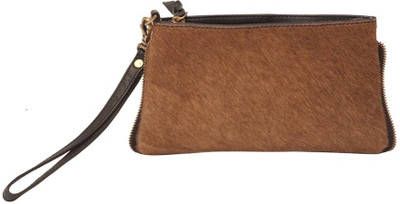 

Justanned Casual Brown Clutch
