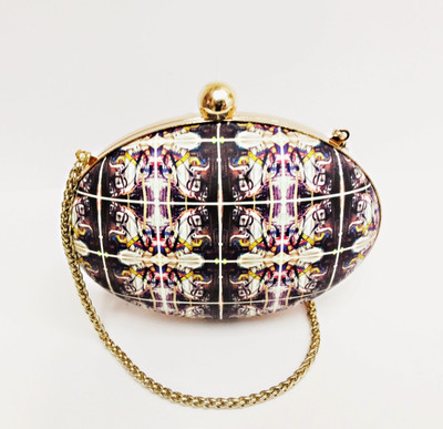 

The Big Bag Theory Party Multicolor Clutch