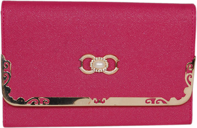 

3NG Casual Pink Clutch